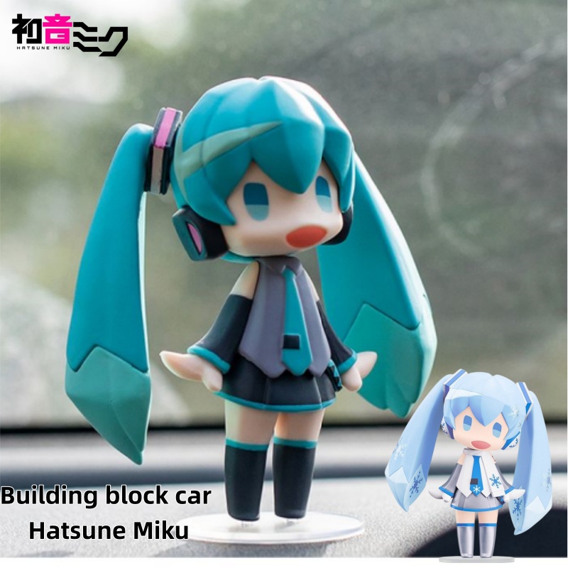 Miku Anime Figure & Building B - огляд і ціна Model Kit Car