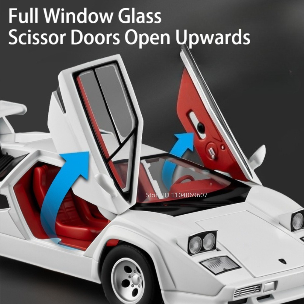 1:24 Countach LP500S REVUELTO  - огляд і ціна Model Kit Lamborghini