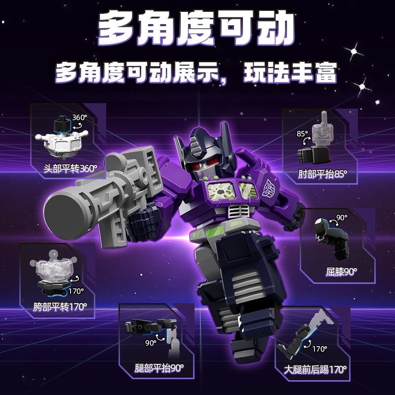 New Blokees Anime Figure Trans - огляд і ціна Model Kit Optimus