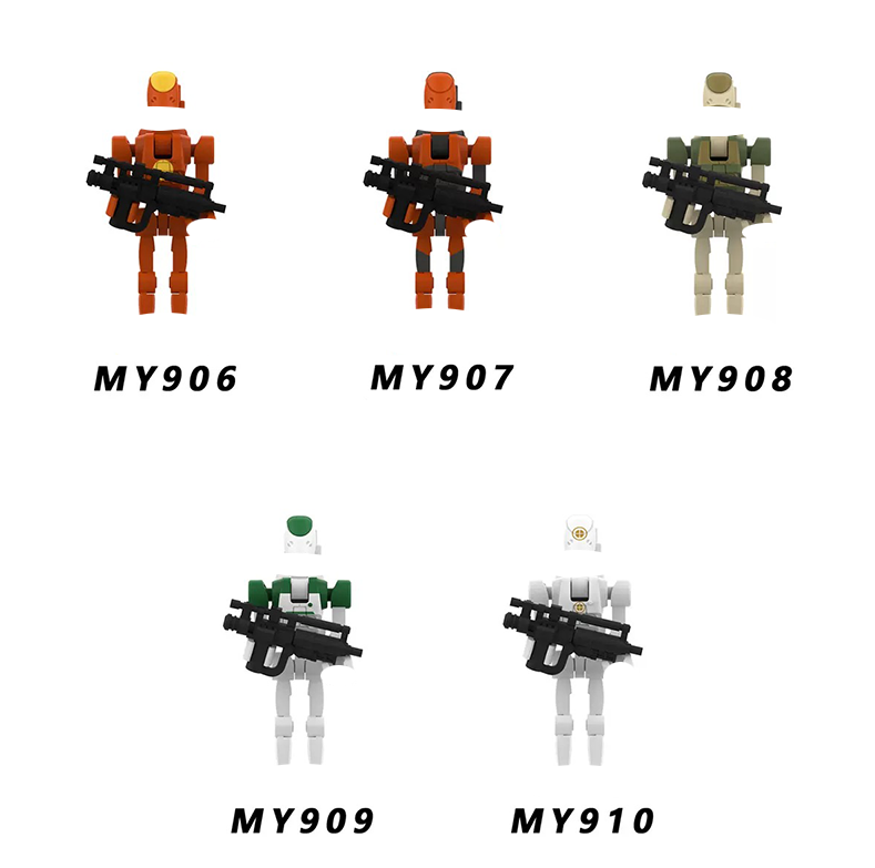 MY901-MY910 Building Blocks Wa - огляд і ціна Model Kit Action Figure