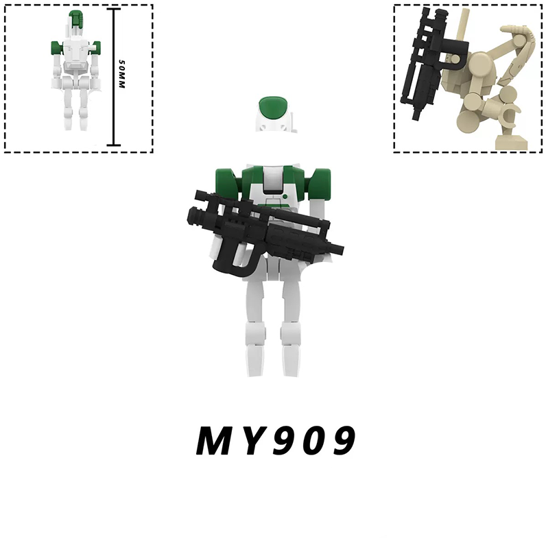MY901-MY910 Building Blocks Wa - огляд і ціна Model Kit Action Figure