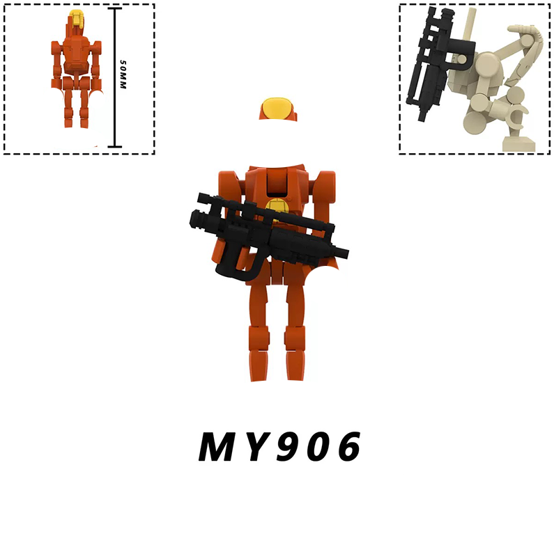 MY901-MY910 Building Blocks Wa - огляд і ціна Model Kit Action Figure