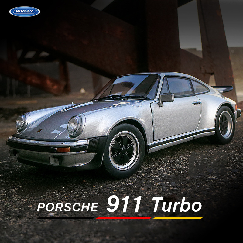 WELLY 1:24 Porsche 911 Turbo 3 - огляд і ціна Model Kit Lamborghini