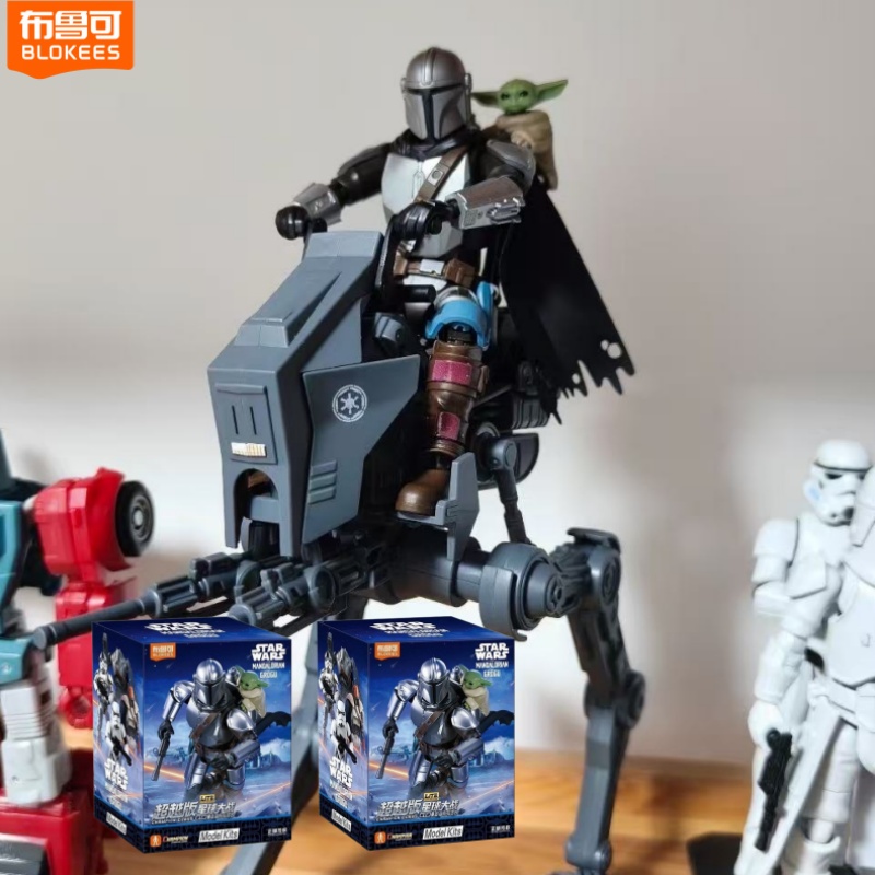 Blokees Star Wars Mandalorian  - огляд і ціна Model Kit Action Figure