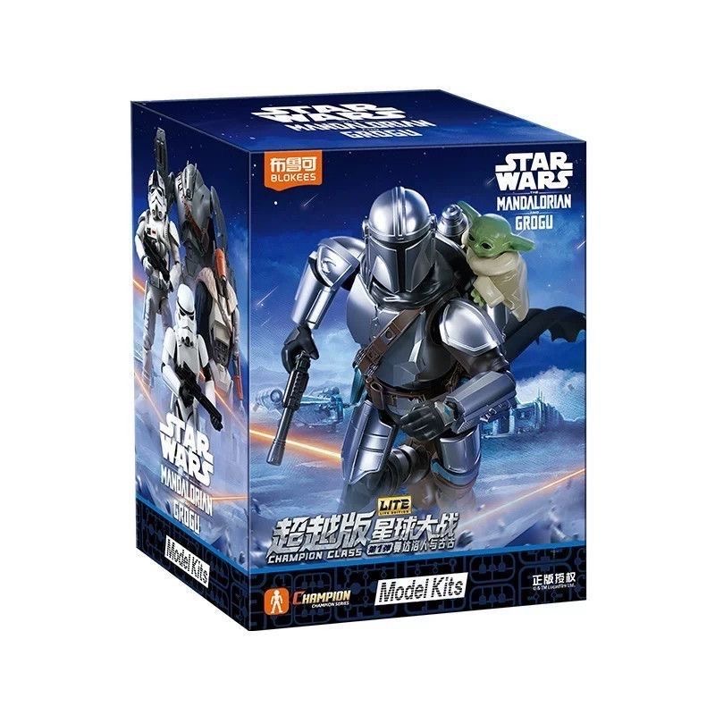 Blokees Star Wars Mandalorian  - огляд і ціна Model Kit Action Figure