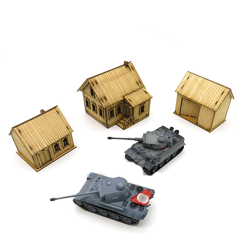 1/72 Wooden Assembly House Eur - огляд і ціна Model Kit Centaur