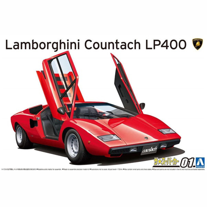 Static Assembled Car Model Aos - огляд і ціна Model Kit Lamborghini