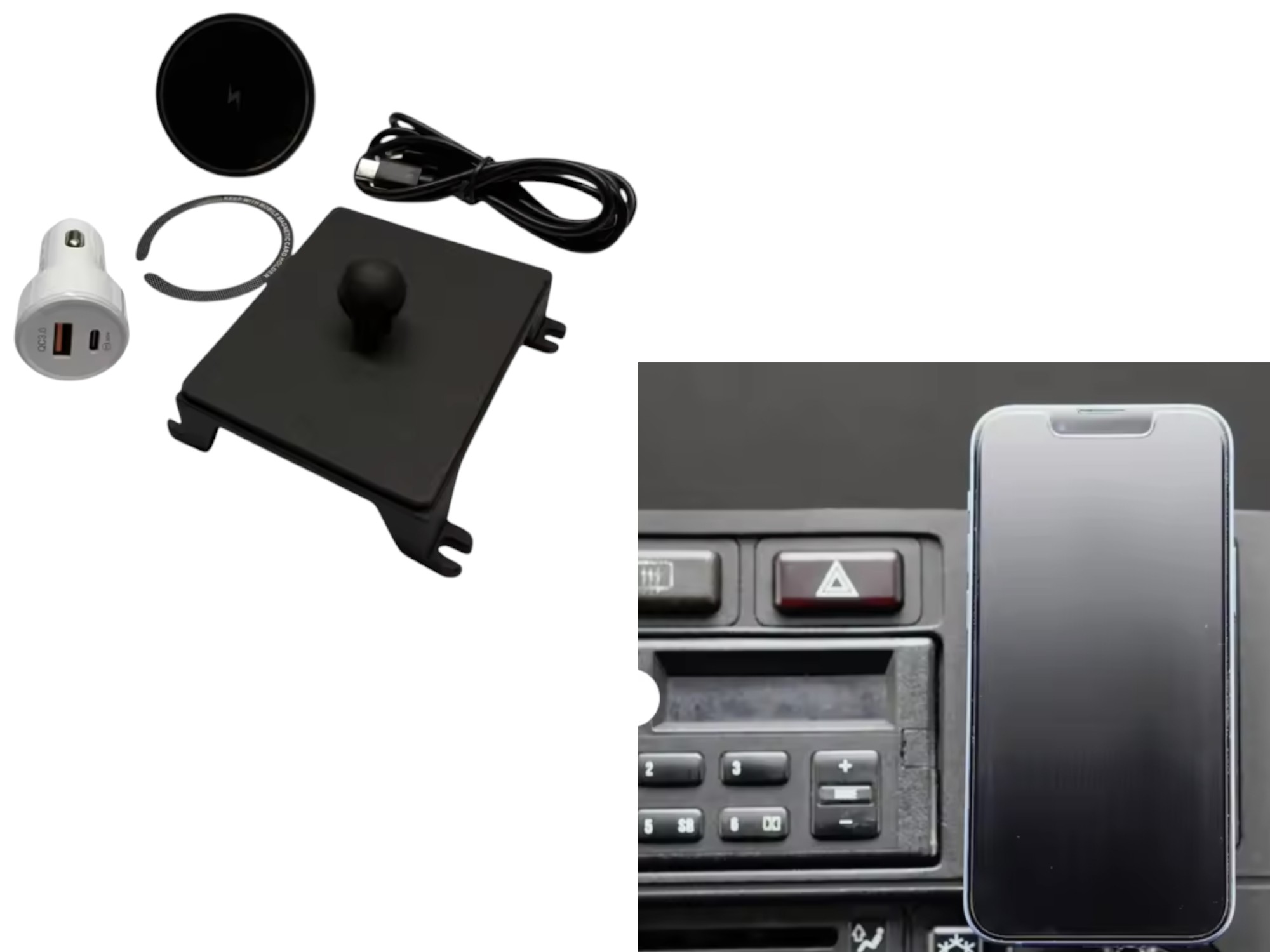 1 Set Phone Mount for Mag Safe - огляд і ціна Model Kit Bmw