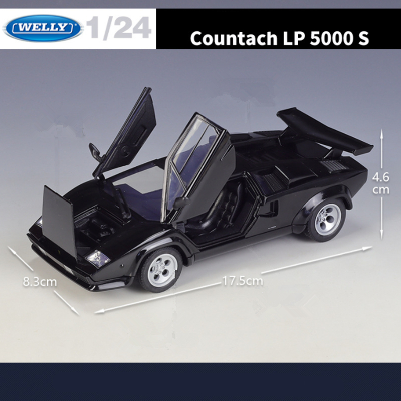 Welly1:24 Lamborghini Countach - огляд і ціна Model Kit Lamborghini