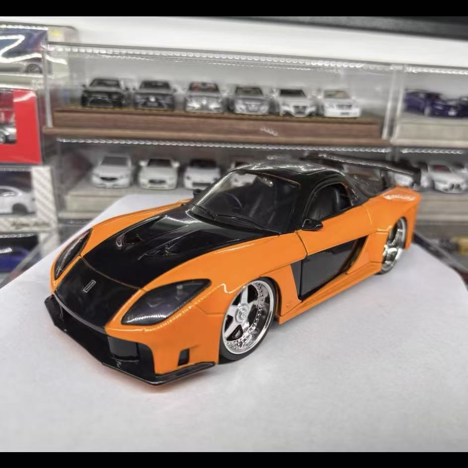 JADA 1:24 Tokyo Drift Han RX7  - огляд і ціна Model Kit Lamborghini