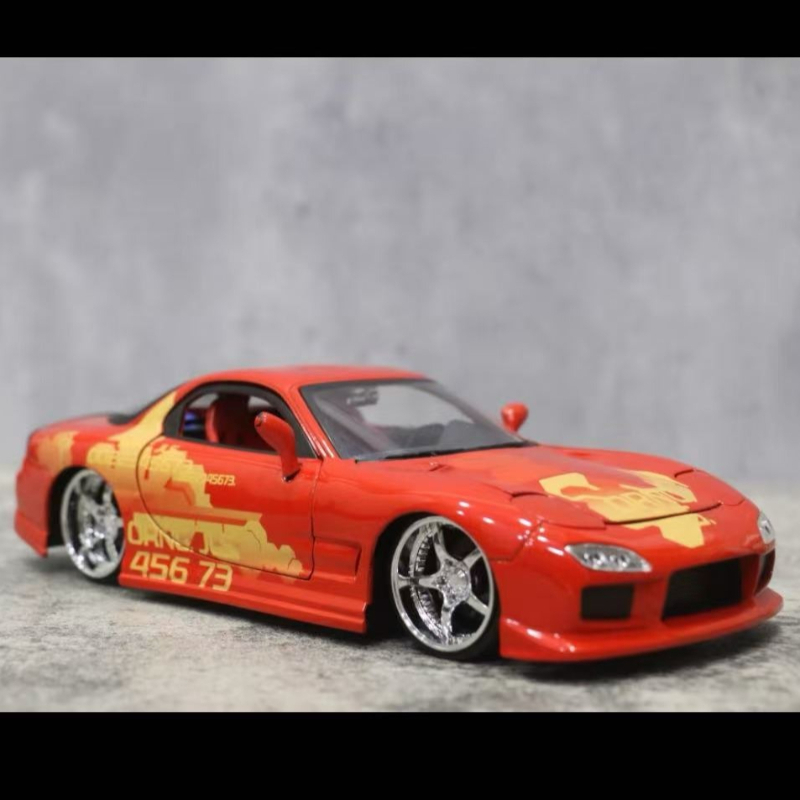 JADA 1:24 Tokyo Drift Han RX7  - огляд і ціна Model Kit Lamborghini
