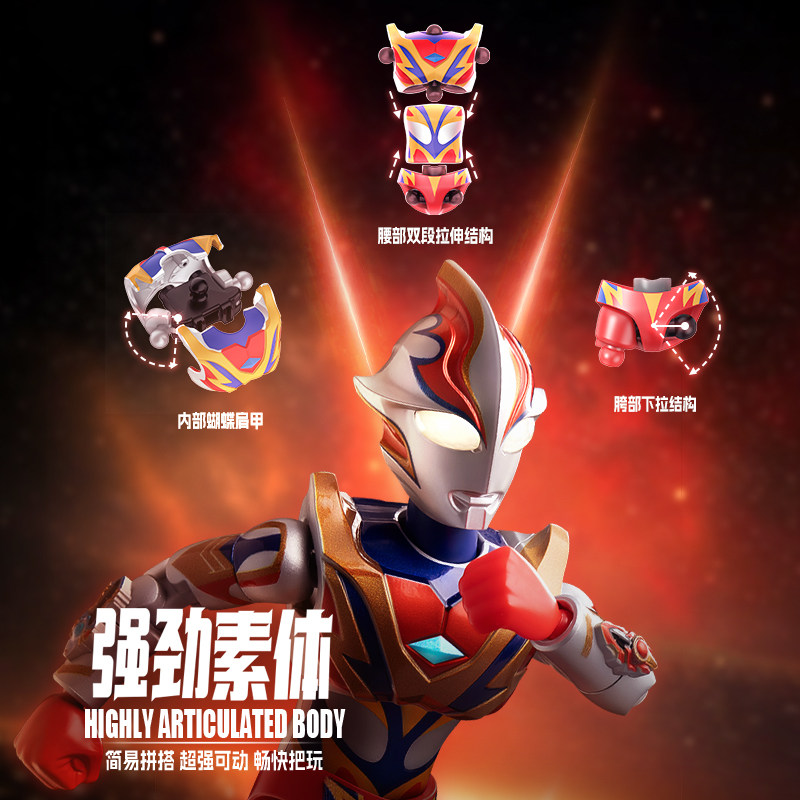Buluke Ultraman Zero Assembled - огляд і ціна Model Kit Ultraman Zero