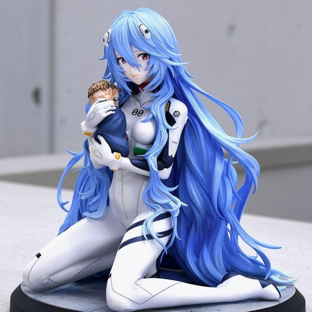 Rei Ayanami Kneeling Figure -  - огляд і ціна Model Kit Evangelion