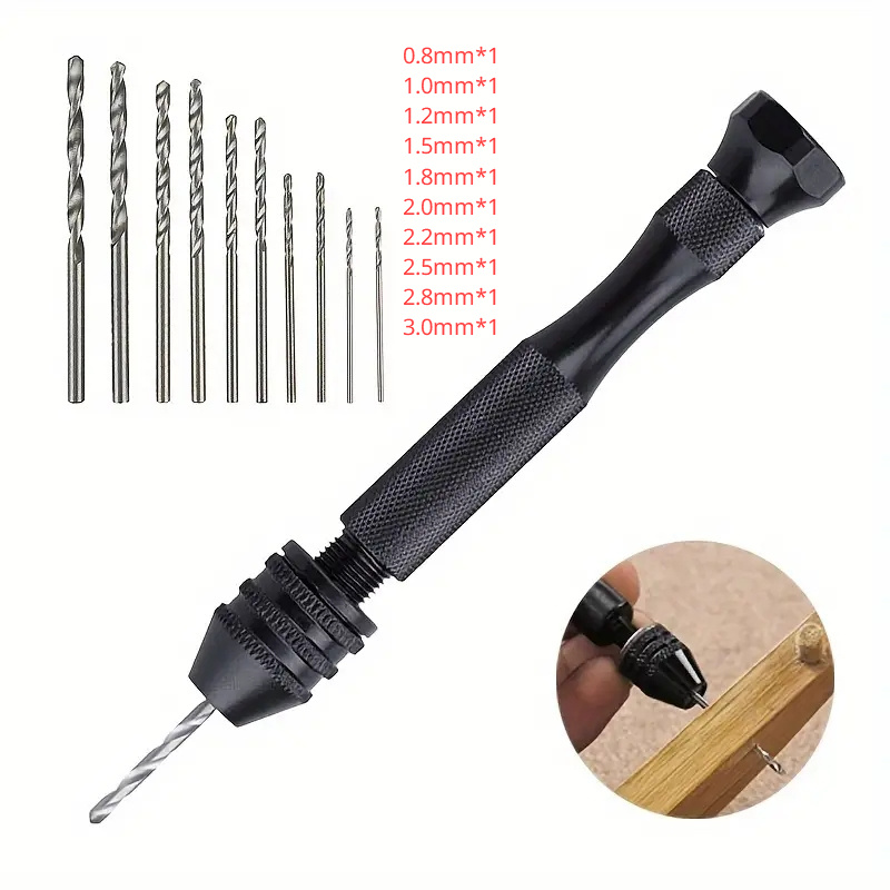 11pcs/Set Mini Aluminum Pin Vi - огляд і ціна Pin Vice Micro