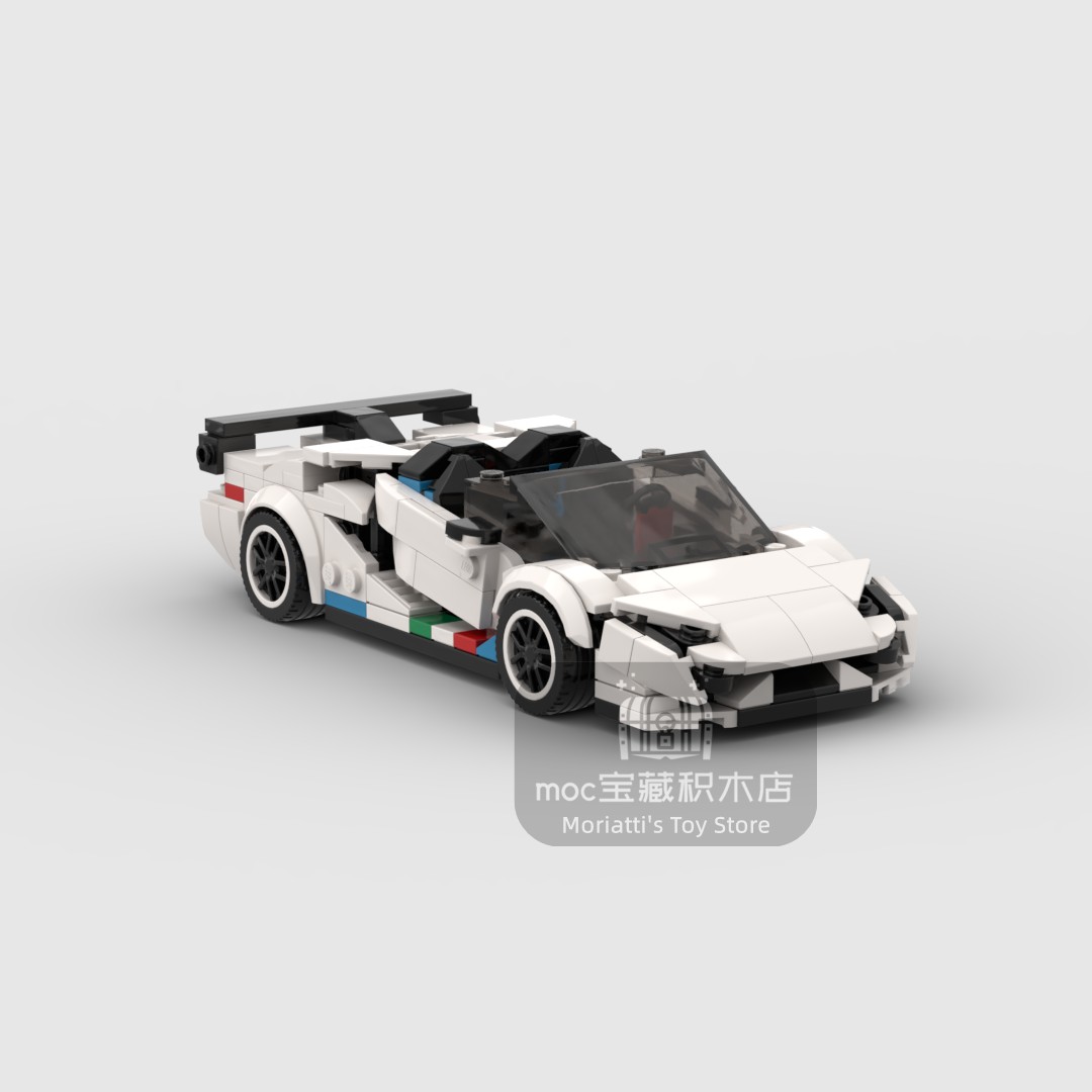 MOC Lambo Aventador SVJ  368pc - огляд і ціна Model Kit Lamborghini