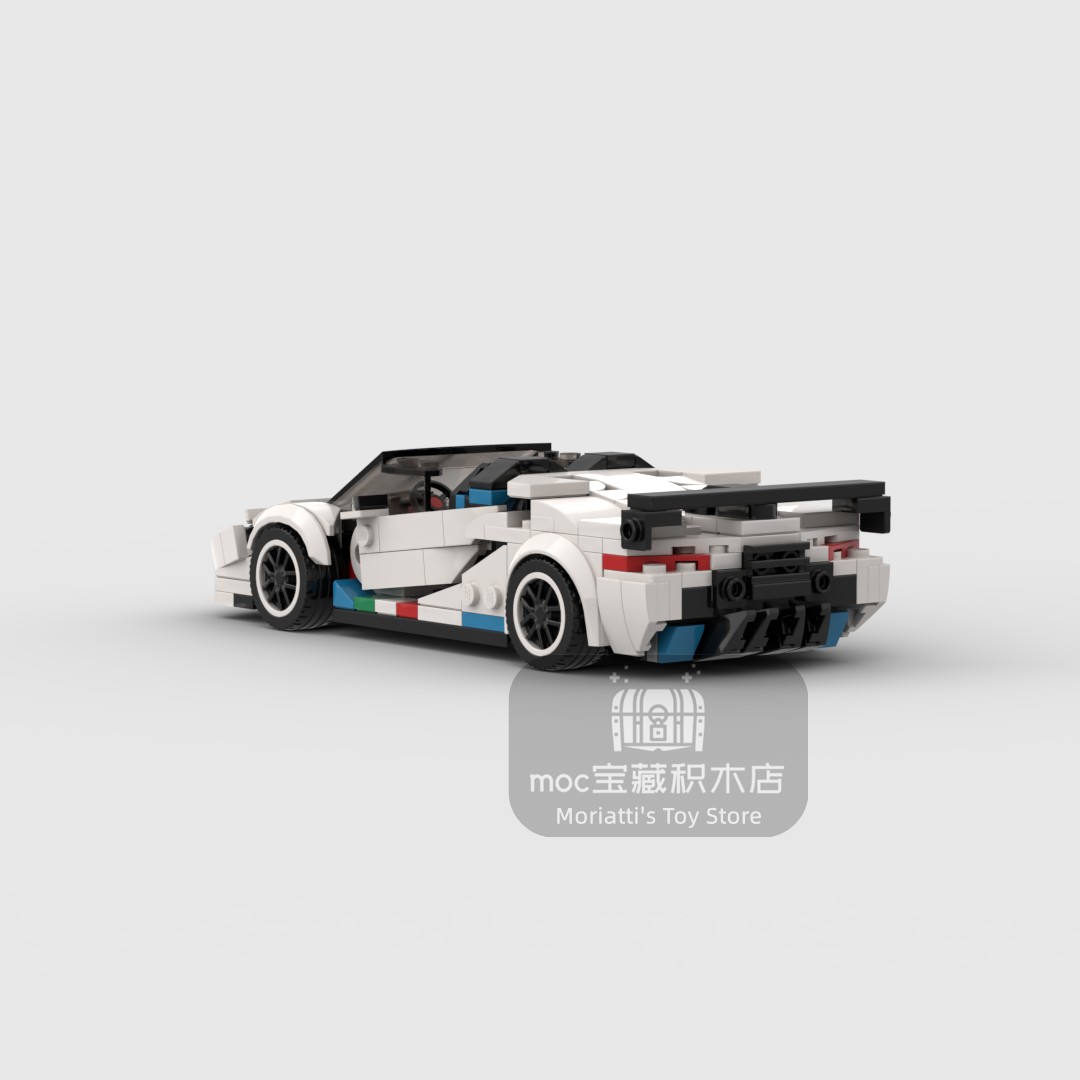 MOC Lambo Aventador SVJ  368pc - огляд і ціна Model Kit Lamborghini
