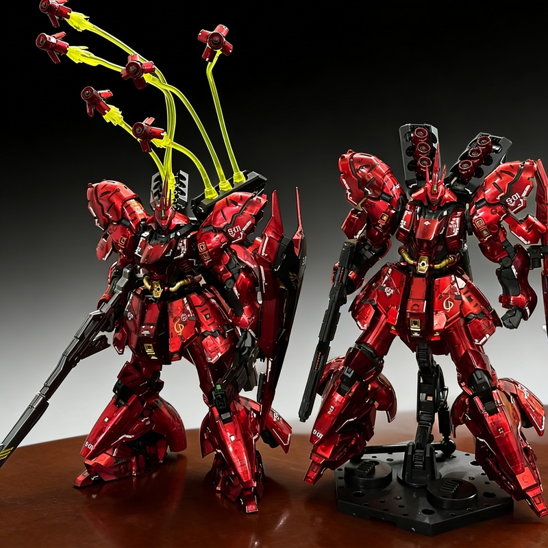 STAR RG 1/144 Sazabi Electropl - огляд і ціна Model Kit Water Decal