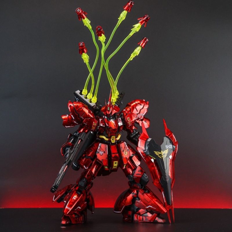 STAR RG 1/144 Sazabi Electropl - огляд і ціна Model Kit Water Decal