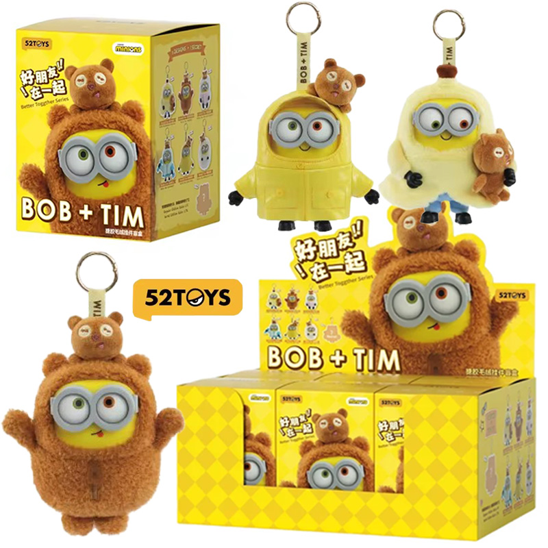 IN STOCK!52TOYS BOB&TIM Minion - огляд і ціна Model Kit Action Figure