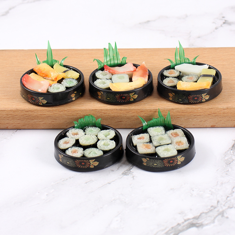 Mini Gold Pattern Sushi Platte - огляд і ціна Model Kitchen Set Pvc